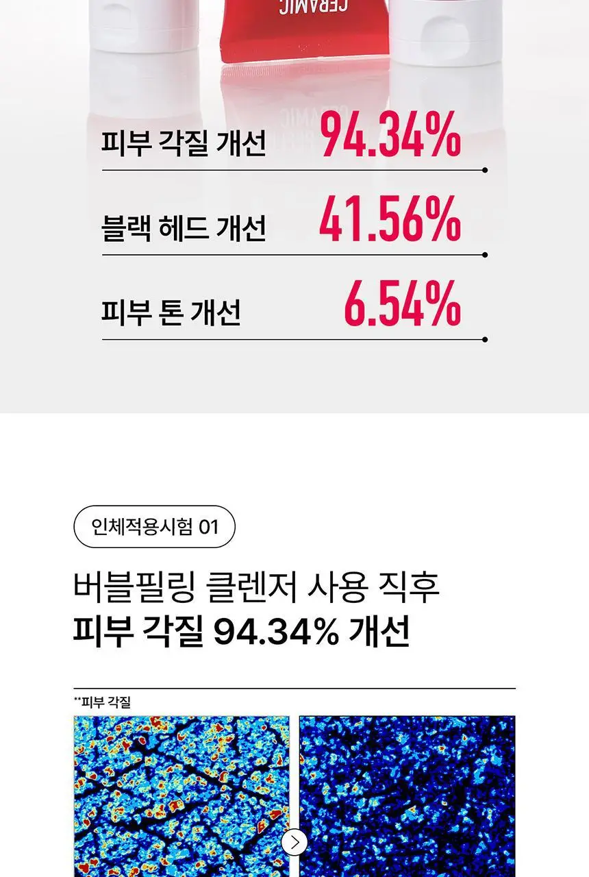 [혁명템] 파넬 아하 오미자 도자기 버블 필링 클렌저 180ml 상세페이지 10